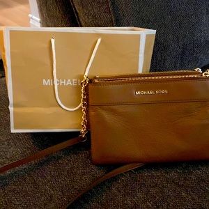 Michael Kors crossbody leather purse